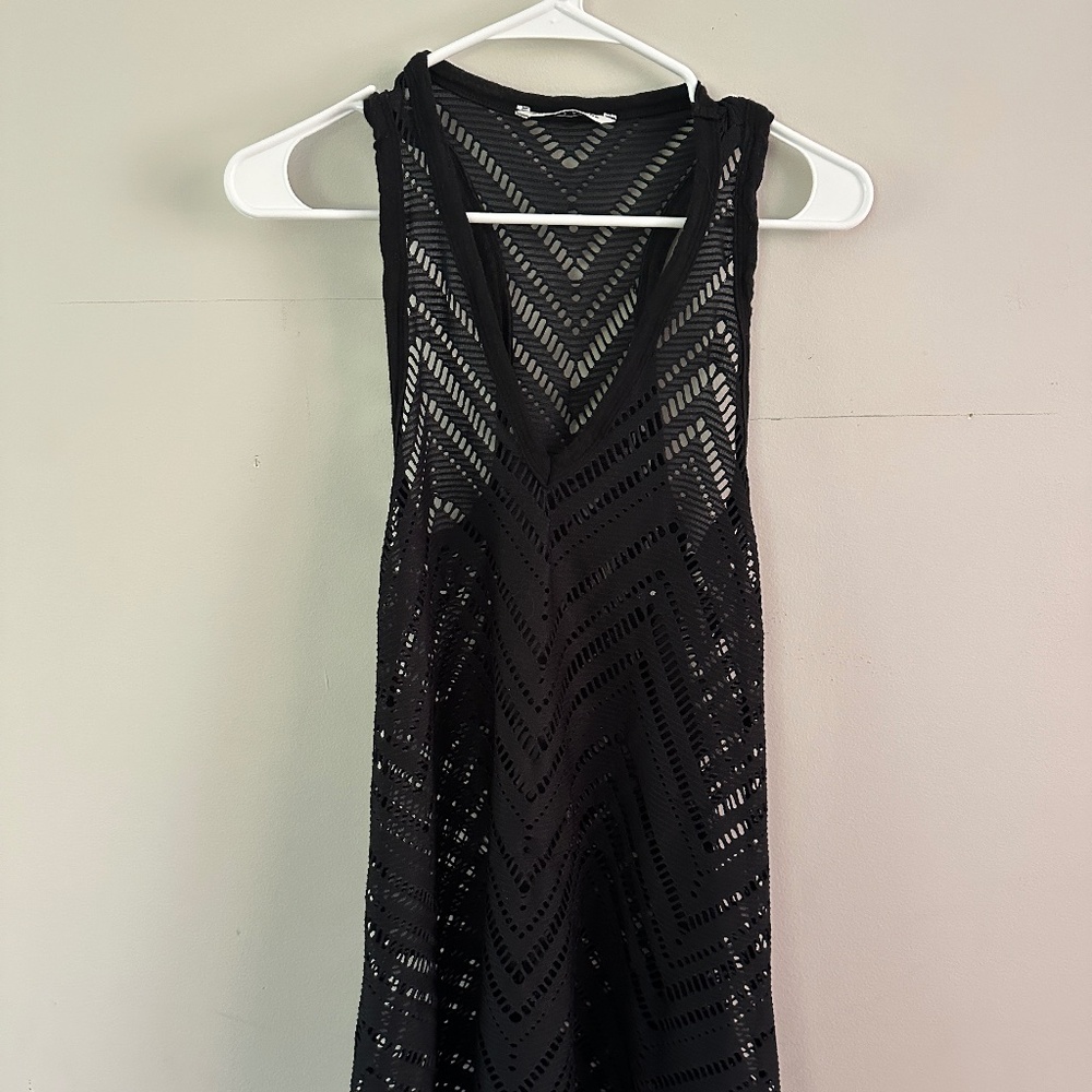 Robin Piccone Crochet Coverup, size small
